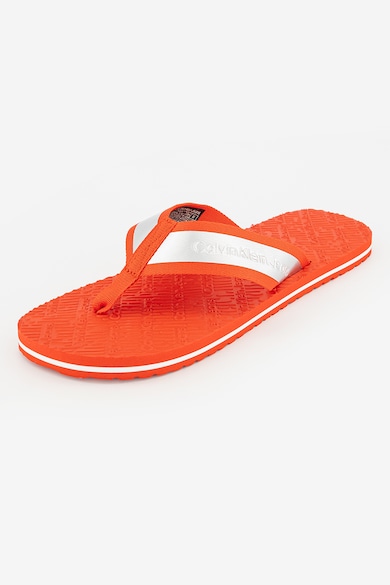 CALVIN KLEIN JEANS Flip-flop papucs domború logóval férfi