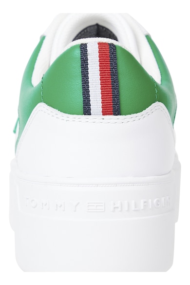 Tommy Hilfiger Кожени спортни обувки с метално лого Жени