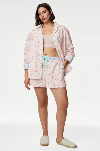 Marks & Spencer Virágmintás rövid pizsamanadrág női