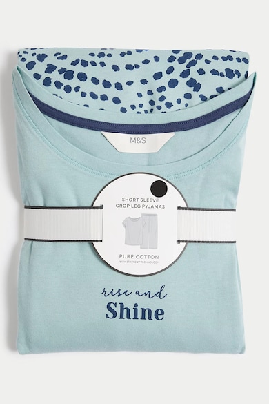 Marks & Spencer Mintás pizsama foltzsebbel a mellrészén női