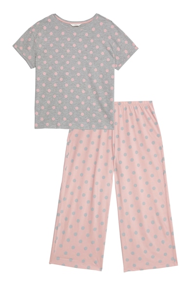 Marks & Spencer Mintás pizsama foltzsebbel a mellrészén női
