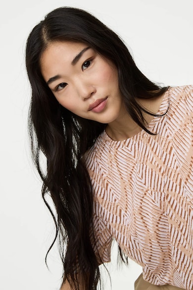 Marks & Spencer Bő fazonú mintás póló női