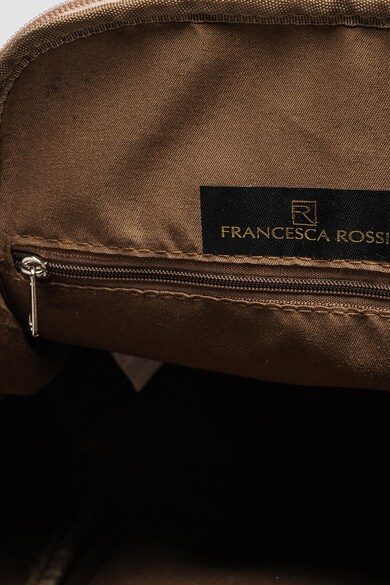Francesca Rossi Раница от еко кожа с джобове с цип Жени