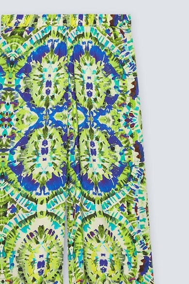 Fiorella Rubino Bő szárú batikolt mintás nadrág női