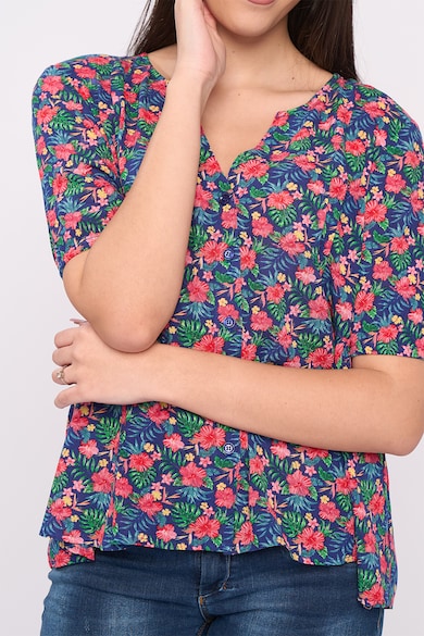 Timeout Флорална блуза със свободна кройка Жени