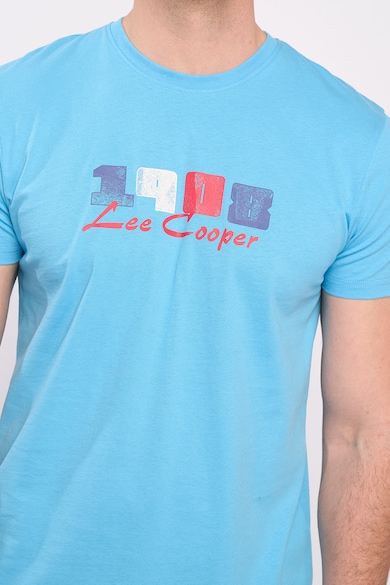Lee Cooper Памучна тениска с овално деколте Мъже