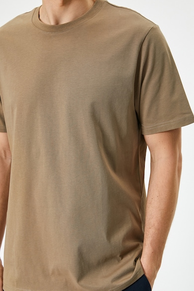 KOTON Памучна тениска с овално деколте Мъже