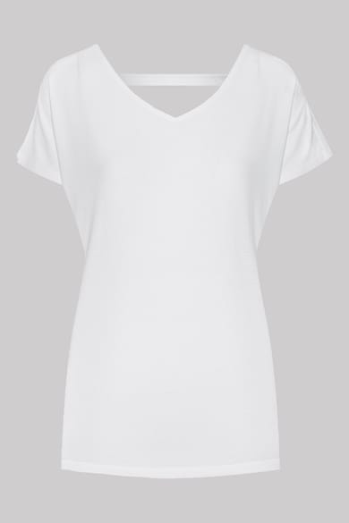 GreenPoint Свободна тениска с модал и памук Жени