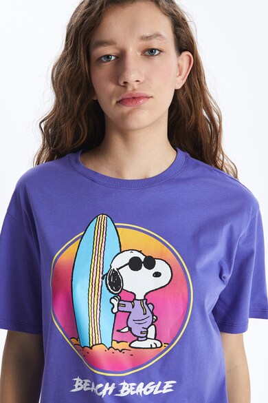 LC WAIKIKI Тениска с принт на Snoopy Жени