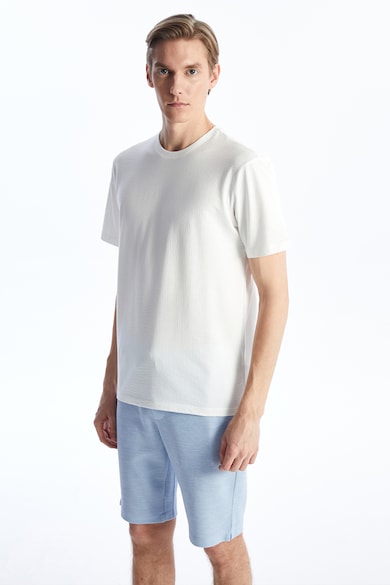 LC WAIKIKI Тениска с овално деколте и памук Мъже