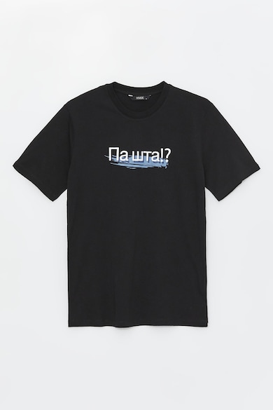 LC WAIKIKI Памучна тениска с надпис Мъже