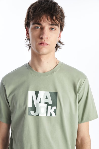 LC WAIKIKI Тениска с овално деколте и щампа Мъже