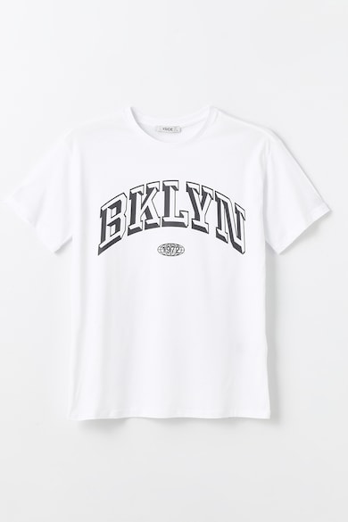 LC WAIKIKI Памучна тениска с надпис Жени