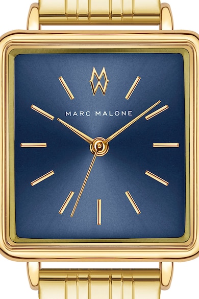 Marc Malone Аналогов часовник с верижка от неръждаема стомана Жени