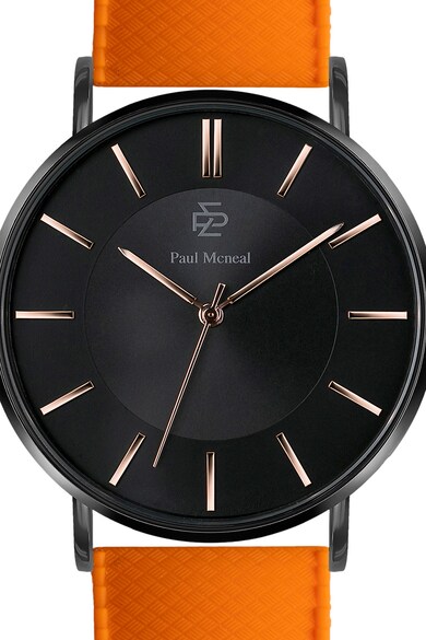 Paul McNeal Кварцов часовник със силиконова каишка Мъже