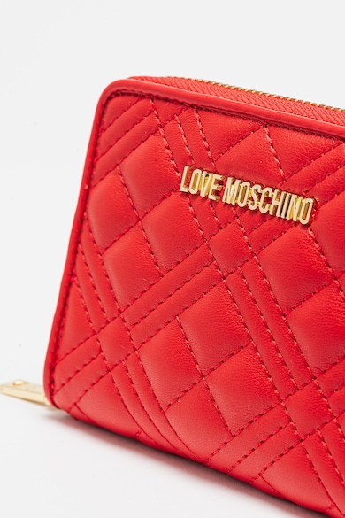 Love Moschino Kis méretű steppelt pénztárca női