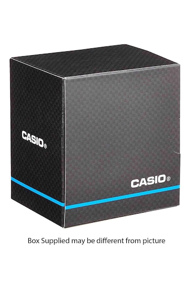 Casio Часовник от неръждаема стомана с лого Мъже
