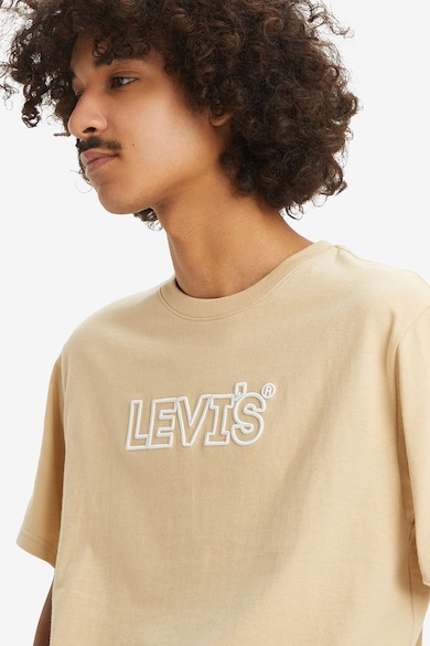 Levi's Laza fazonú pamutpóló logóval férfi