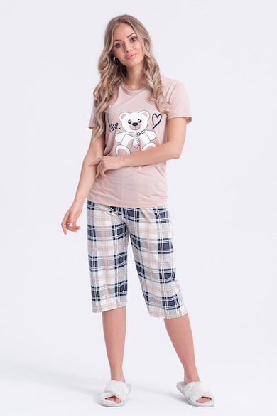 EDOTI Pijama cu imprimeu Femei