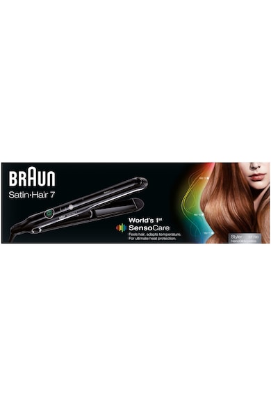 Braun Placa de indreptat parul  Satin Hair ST780, 200 grade, Negru Femei