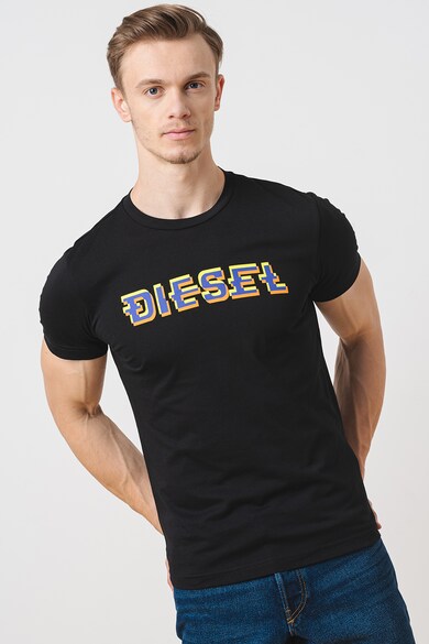 Diesel Памучна тениска Diegor с лого Мъже