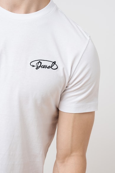 Diesel Diego szűk fazonú póló hímzett logóval férfi