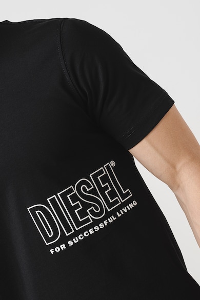 Diesel Just logós pamutpóló férfi
