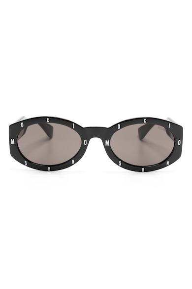 Moschino Овални слънчеви очила с лого Жени