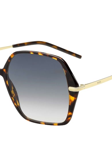 BOSS Квадратни слънчеви очила с градиента Жени