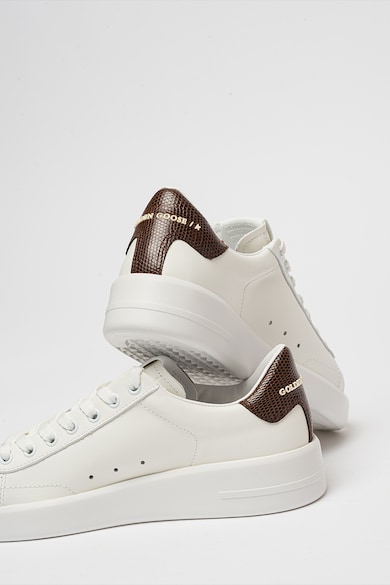 GOLDEN GOOSE Pure New bőrsneaker kontrasztos részlettel női