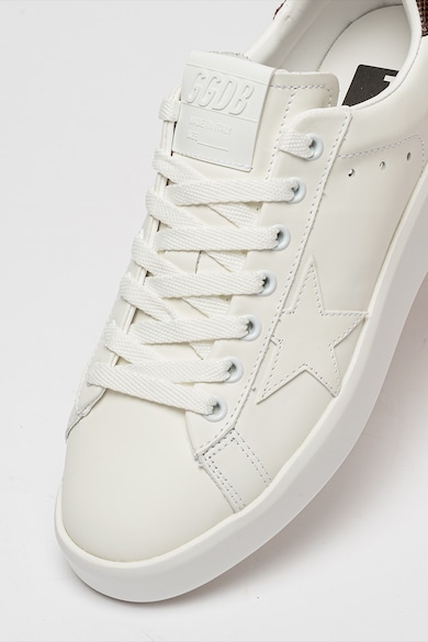 GOLDEN GOOSE Pure New bőrsneaker kontrasztos részlettel női