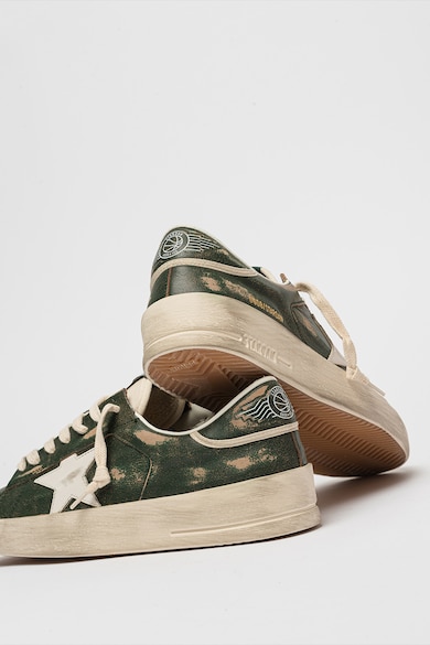 GOLDEN GOOSE Кожени спортни обувки деграде Stardan Мъже