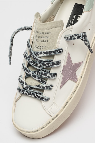 GOLDEN GOOSE Star Classic viseltes hatású sneaker kontrasztos fűzővel női