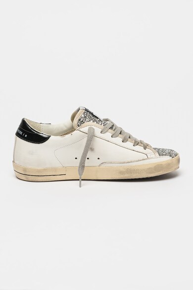 GOLDEN GOOSE Super Star Classic viseltes hatású bőrsneaker női