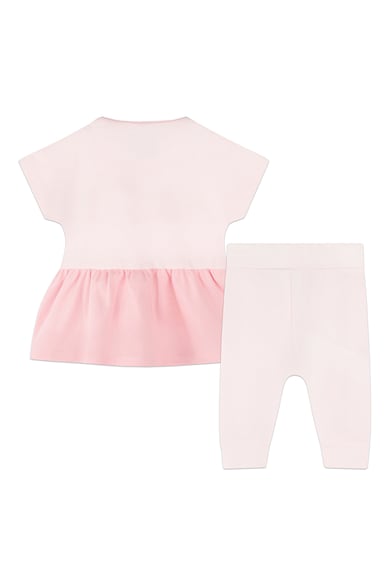 BOSS Kidswear Set de colanti si tricou din amestec de bumbac Fete