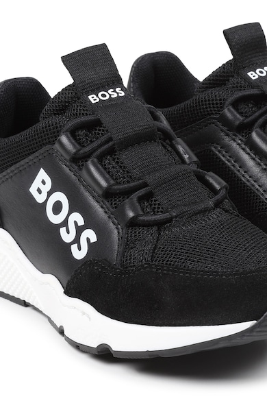 BOSS Kidswear Logós sneaker Fiú