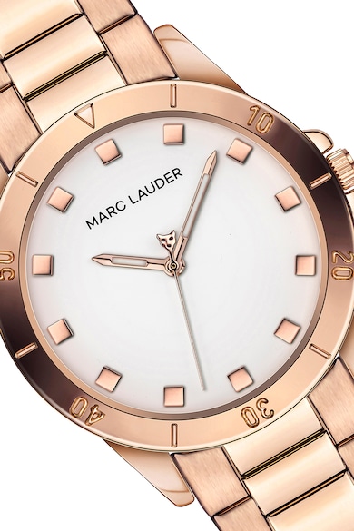 Marc Lauder Часовник с верижка от неръждаема стомана Мъже