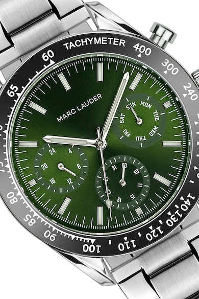 Marc Lauder Мултифункционален часовник с верижка от нерждаема стомана Мъже