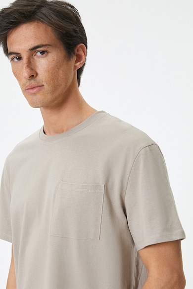 KOTON Уголемена тениска с джоб Мъже