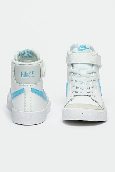 Nike Blazer Mid 77 bőrsneaker nyersbőr részletekkel Fiú