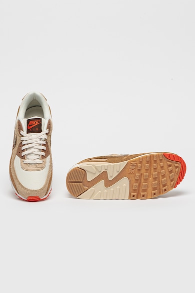 Nike Air Max nyersbőr sneaker kontrasztos részletekkel női