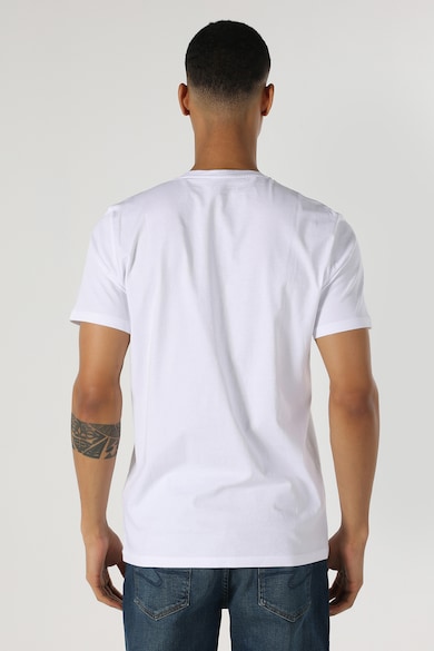COLIN'S Kerek nyakú póló mintával férfi