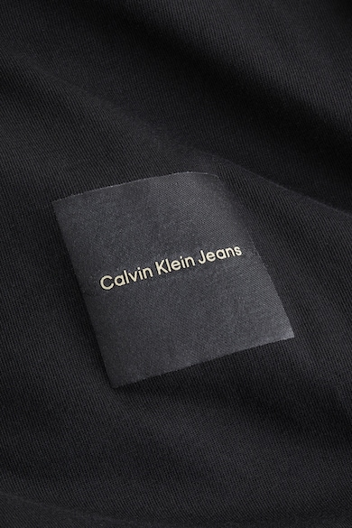 CALVIN KLEIN JEANS Уголемена тениска с лого на гърба Жени