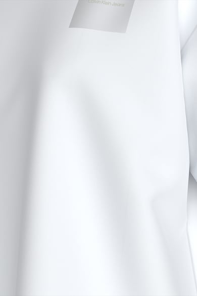 CALVIN KLEIN JEANS Уголемена тениска с лого на гърба Жени
