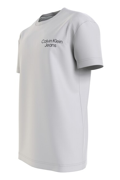 CALVIN KLEIN JEANS Памучна тениска с шарка на гърба Мъже