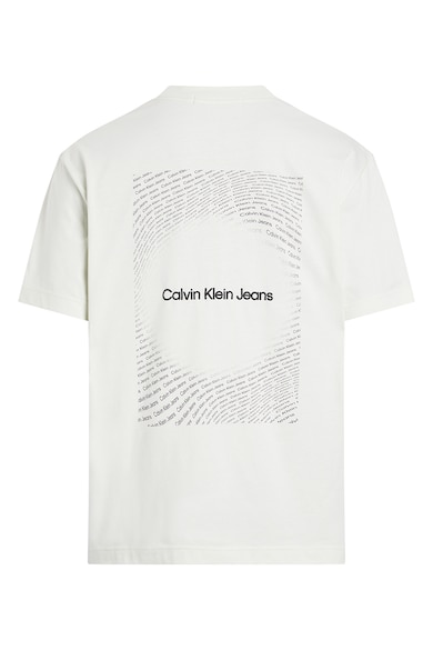CALVIN KLEIN JEANS Тениска с лого и паднали ръкави Мъже