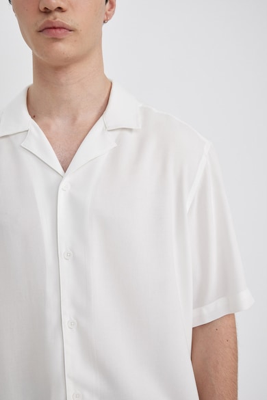 DeFacto Bő fazonú ing középhosszú ujjakkal férfi