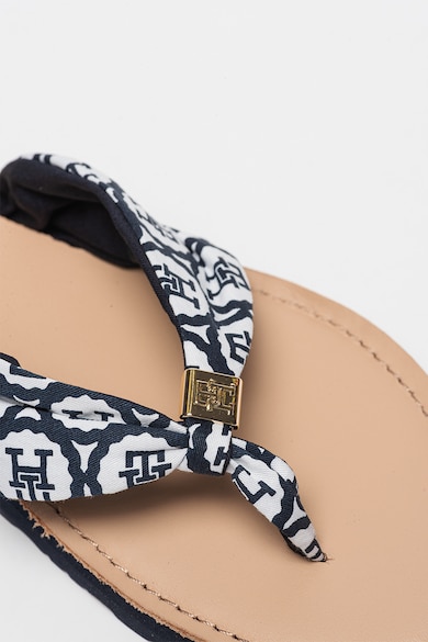 Tommy Hilfiger Logós flip-flop papucs női