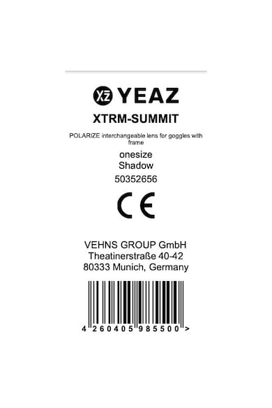 YEAZ Унисекс сменяеми стъкла XTrm- Summit за ски и сноуборд маска Мъже