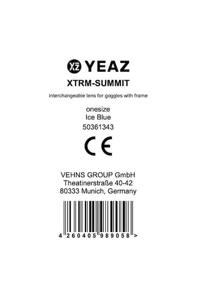 YEAZ Унисекс сменяема плака за ски и сноуборд маска XTrm- Summit Мъже